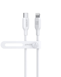 Anker 542 Bio-Based USB-C to Lightning Cable 0.9m - White