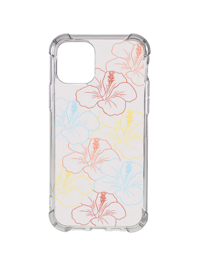 Flower line Yellow Blue