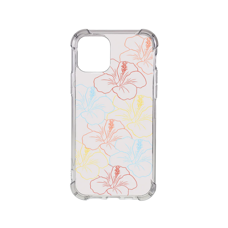 Flower line Yellow Blue